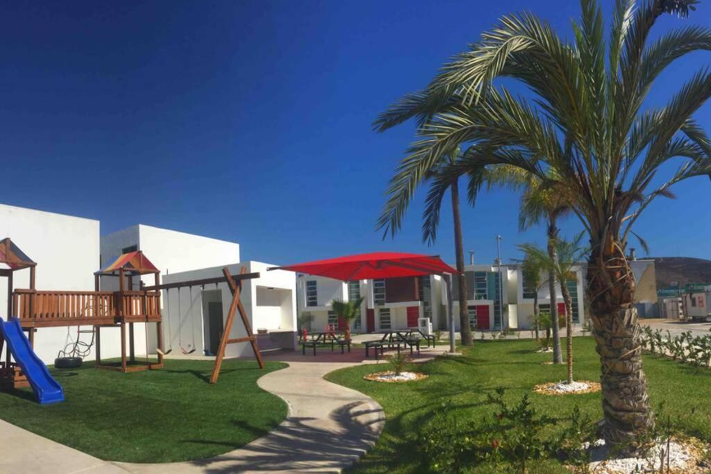 אנסנאדה #Casamare - Privada A Una Cuadra Del Mar Con Ac מראה חיצוני תמונה